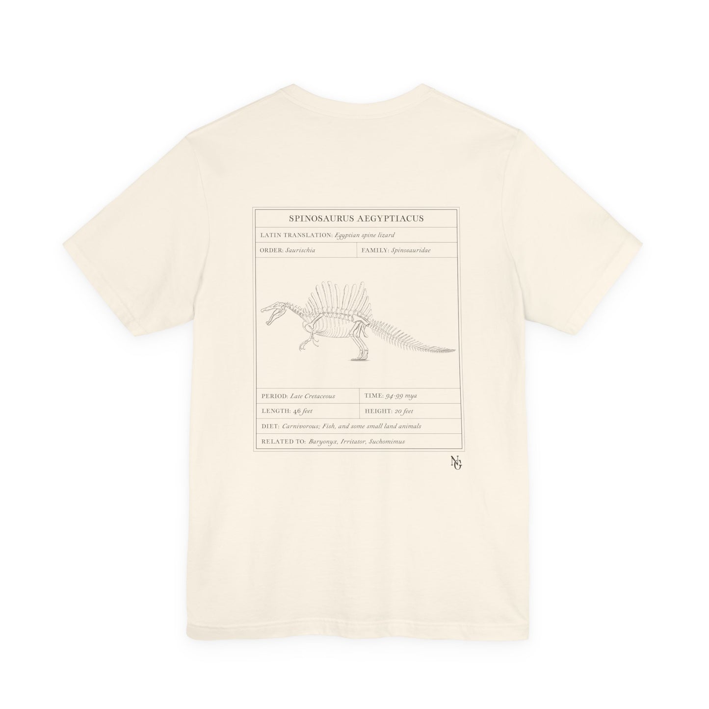 Spinosaurus Facts T-Shirt