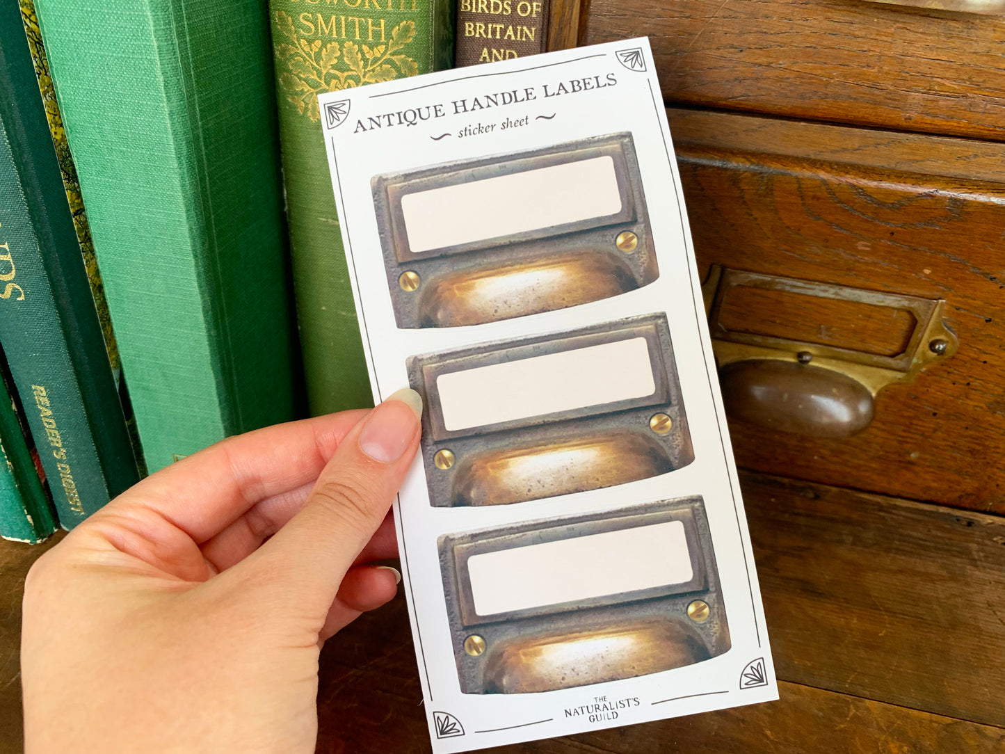 Antique Handle Label Sheet