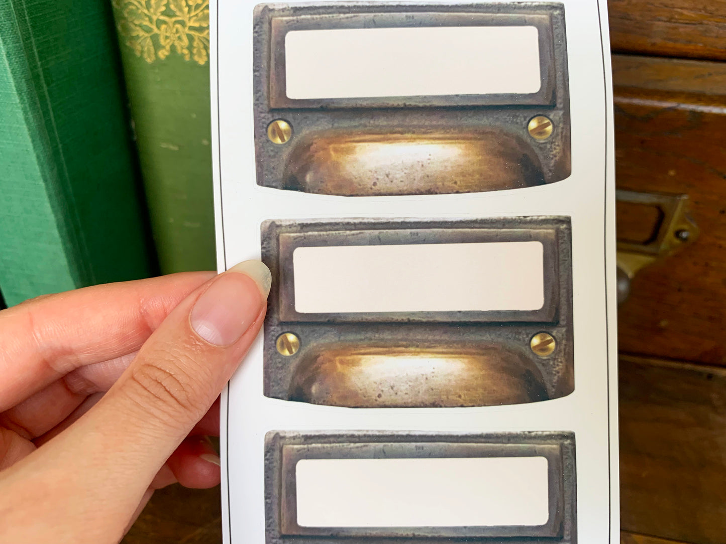 Antique Handle Label Sheet