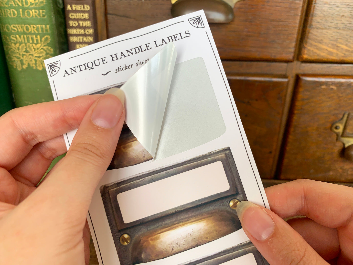 Antique Handle Label Sheet