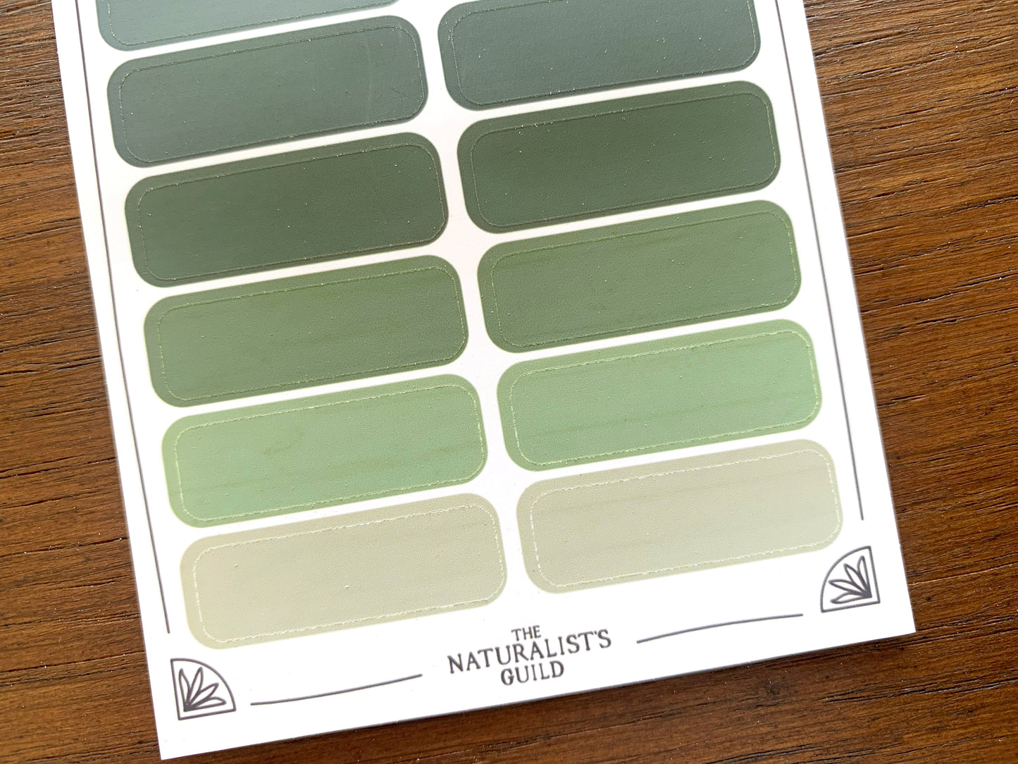 Green Label Sheet