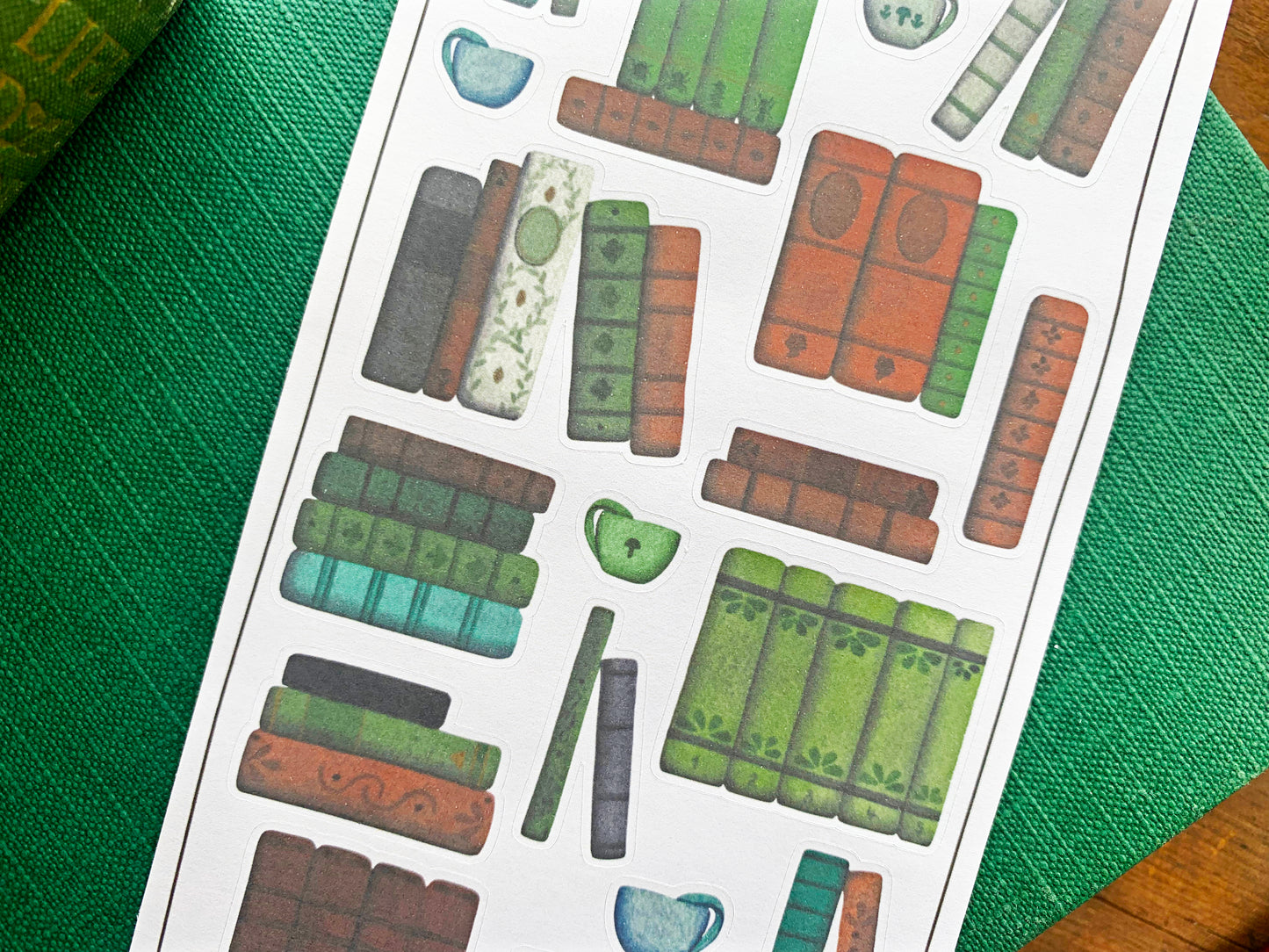 Vintage Books Sticker Sheet