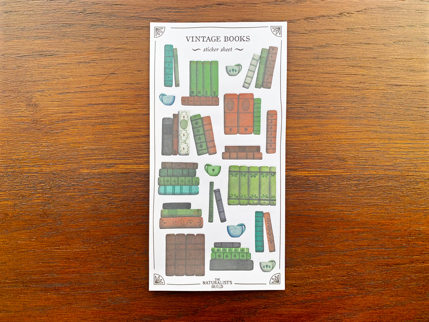 Vintage Books Sticker Sheet