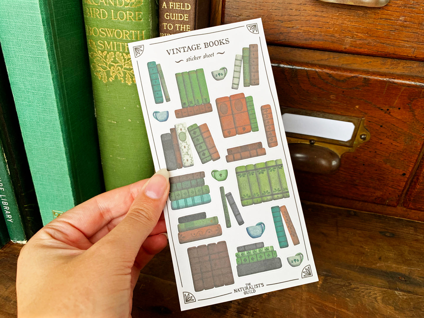 Vintage Books Sticker Sheet