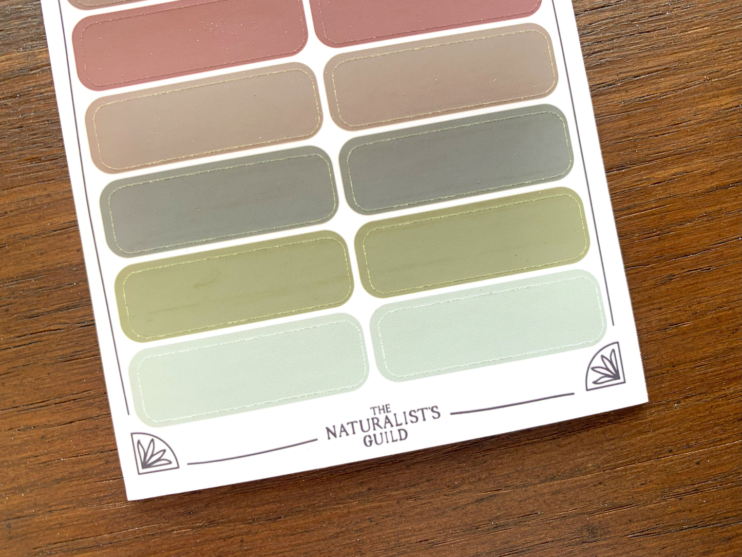 Light Academia Label Sheet