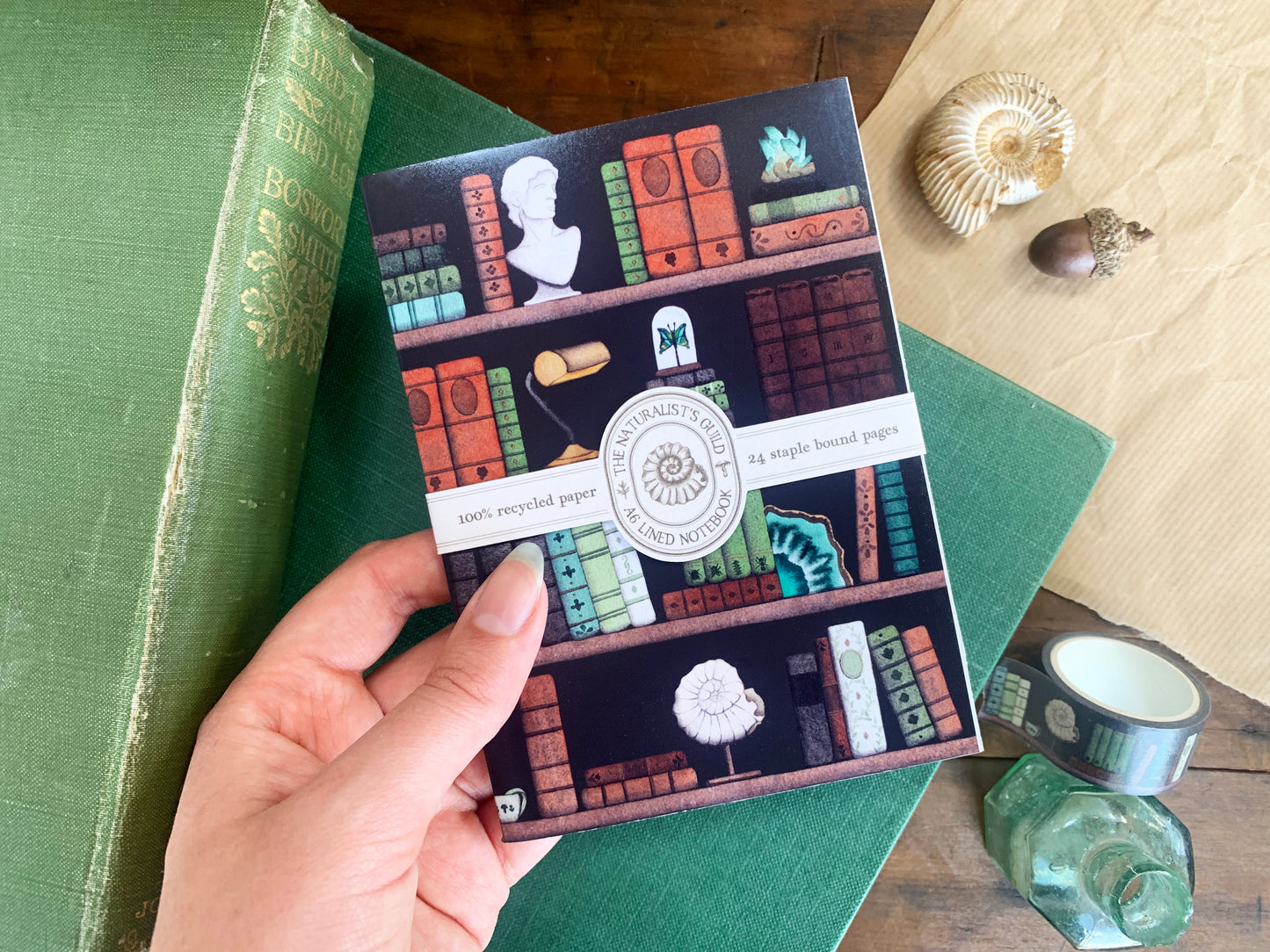 Naturalist's Study A6 Notebook