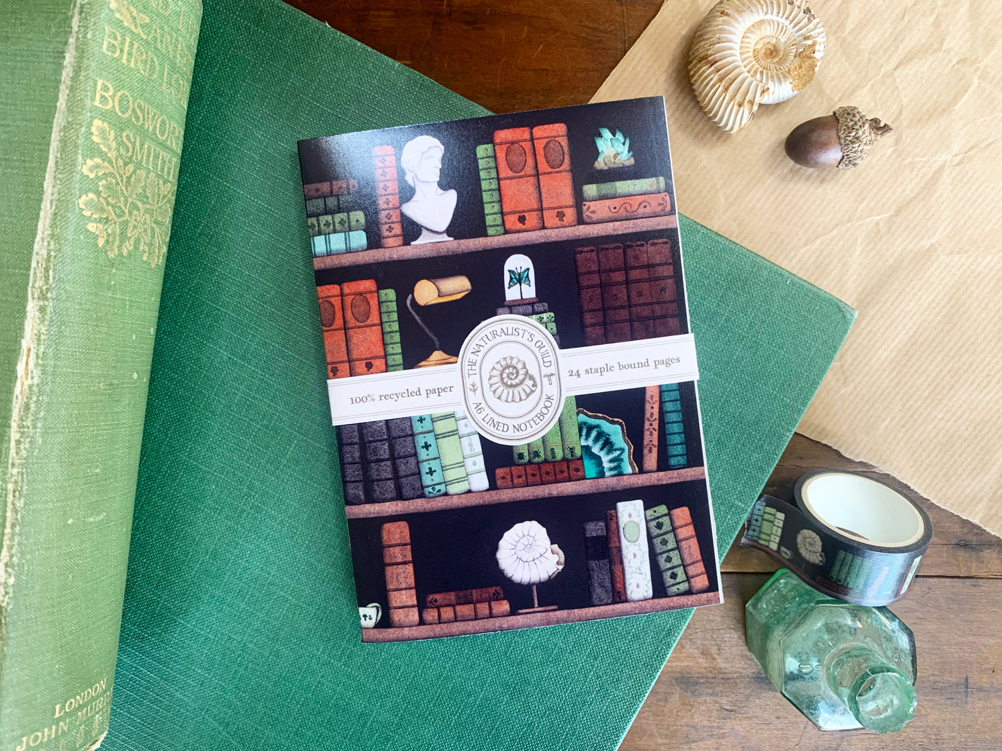 Naturalist's Study A6 Notebook