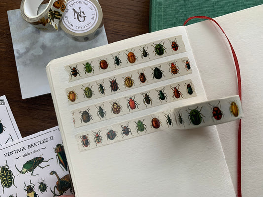 Beetles Washi Tape