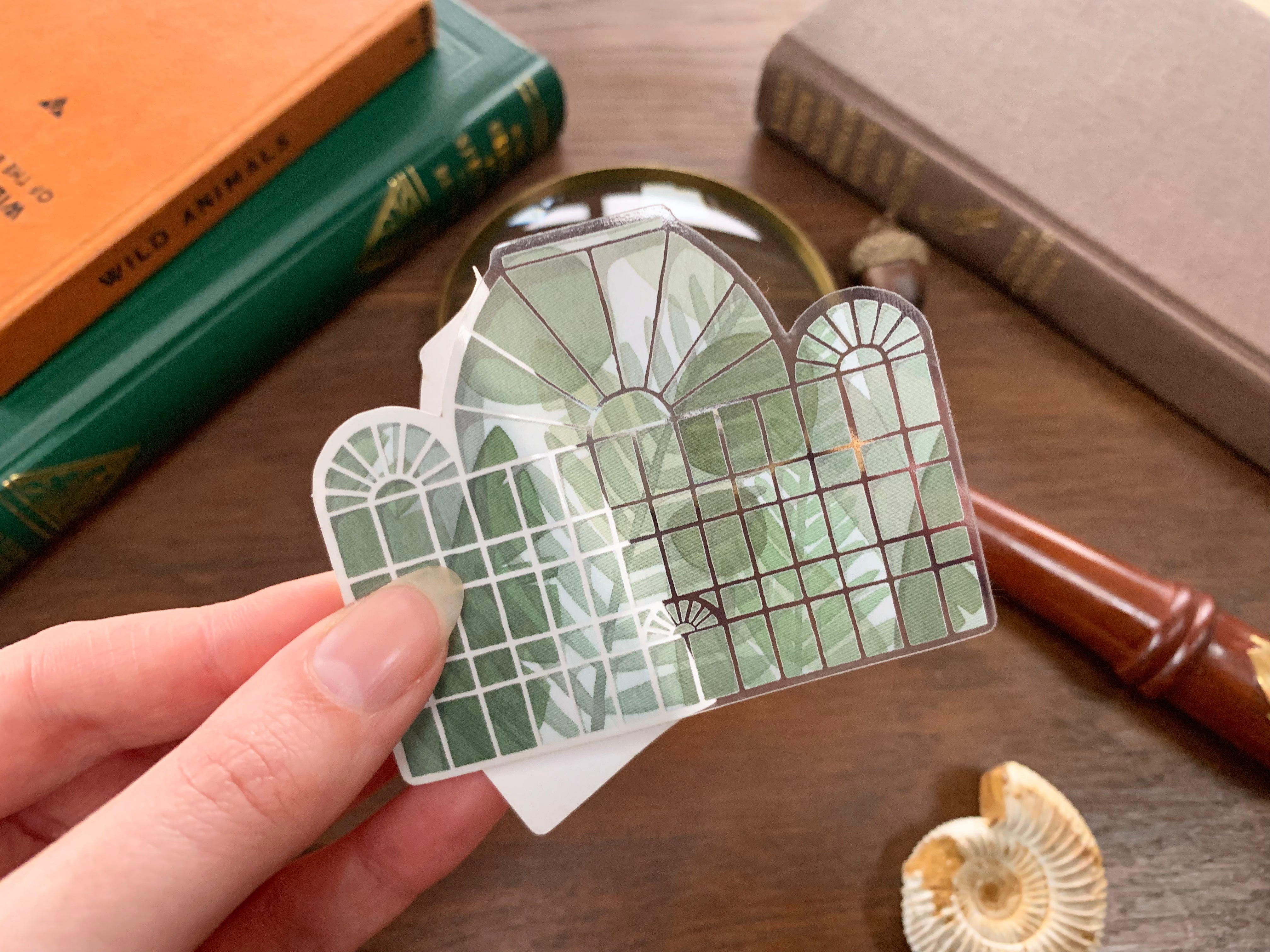 Botanical Garden Sticker, Plant Lover's Water Bottle Sticker - The ...