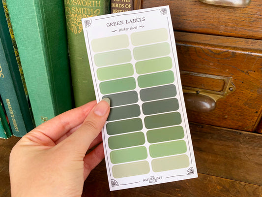 Green Label Sheet