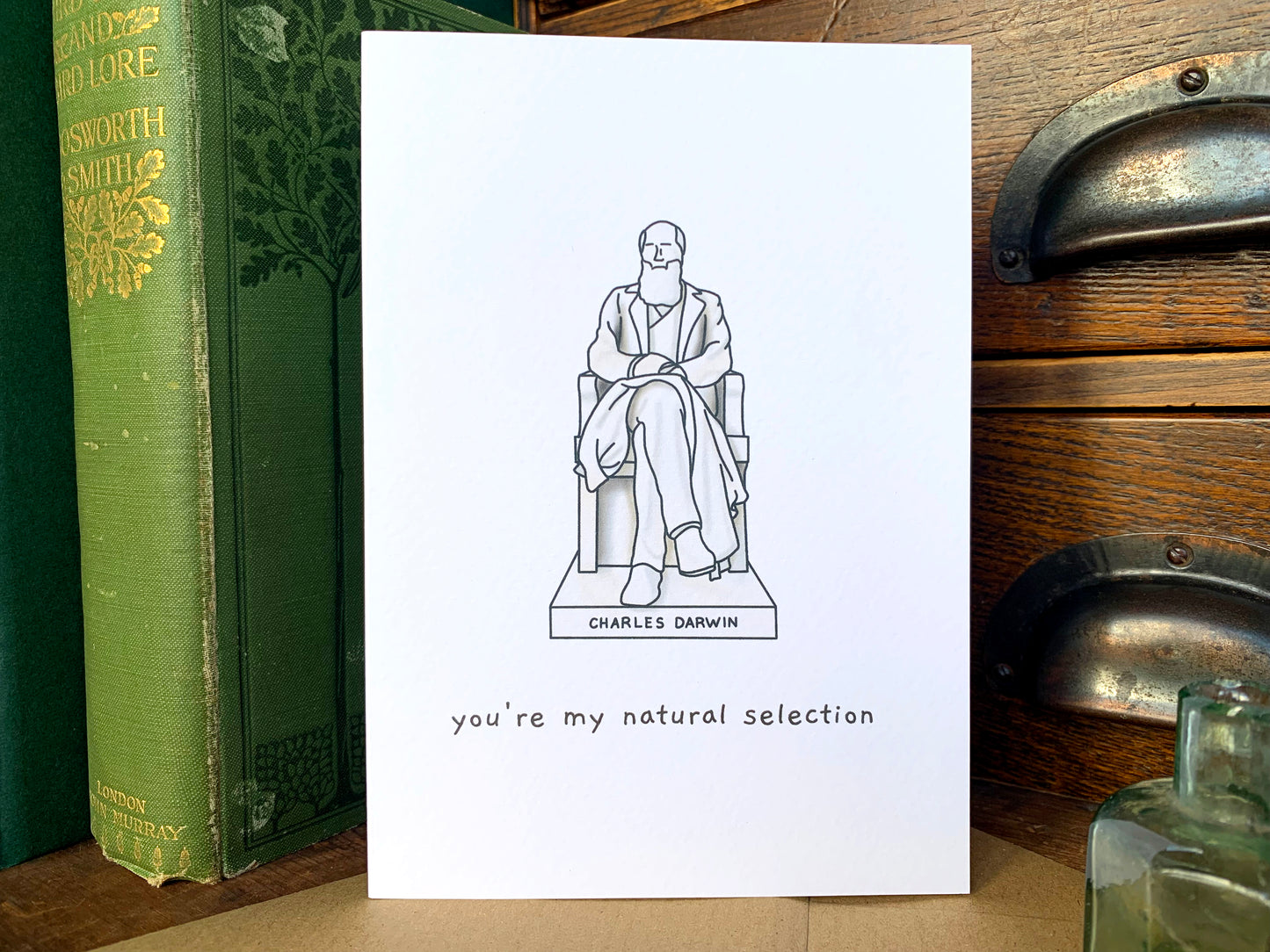 Darwin Natural Selection Greetings Card