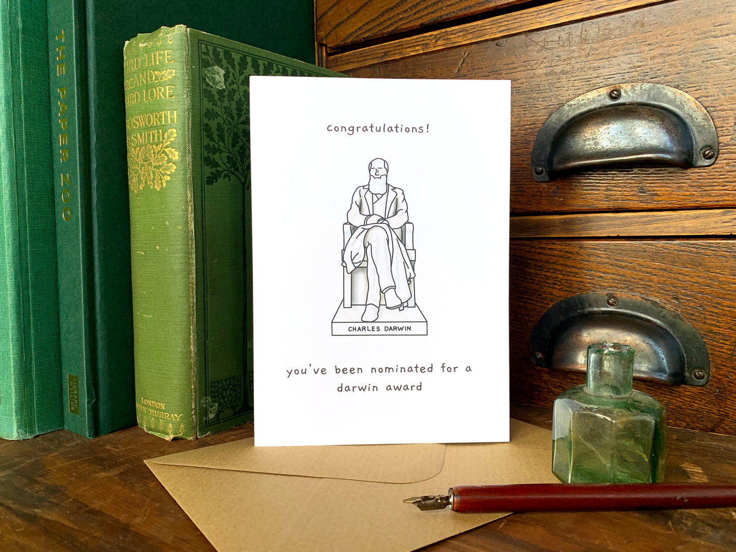 Darwin Award Greetings Card