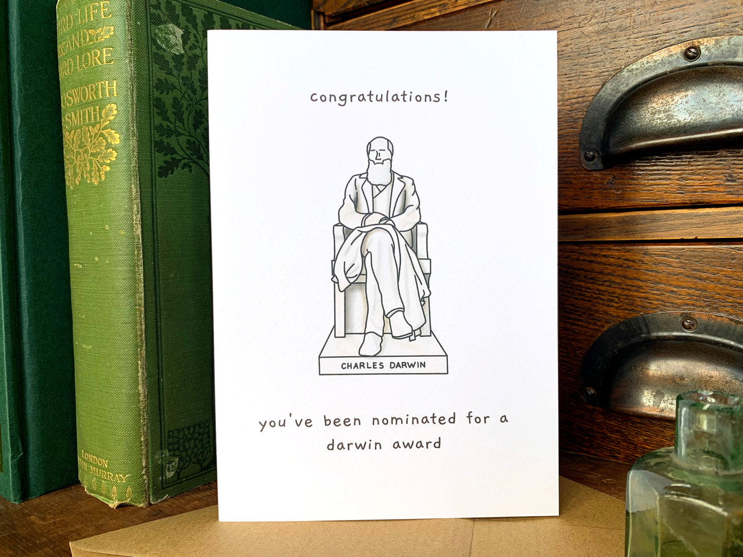 Darwin Award Greetings Card