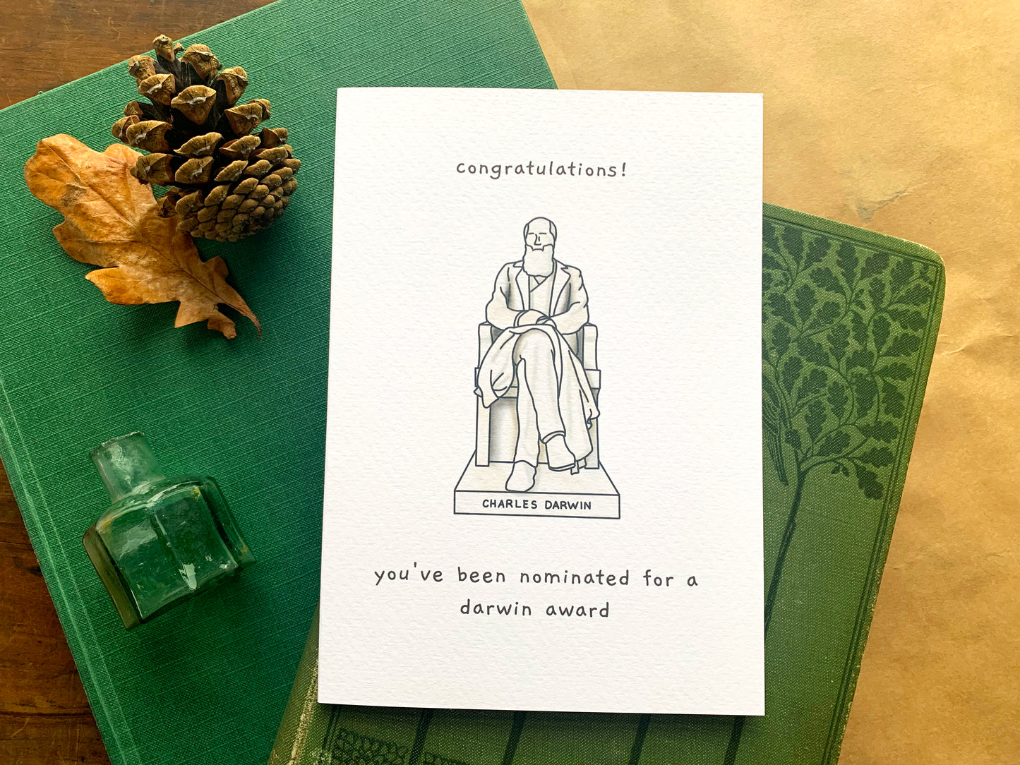 Darwin Award Greetings Card