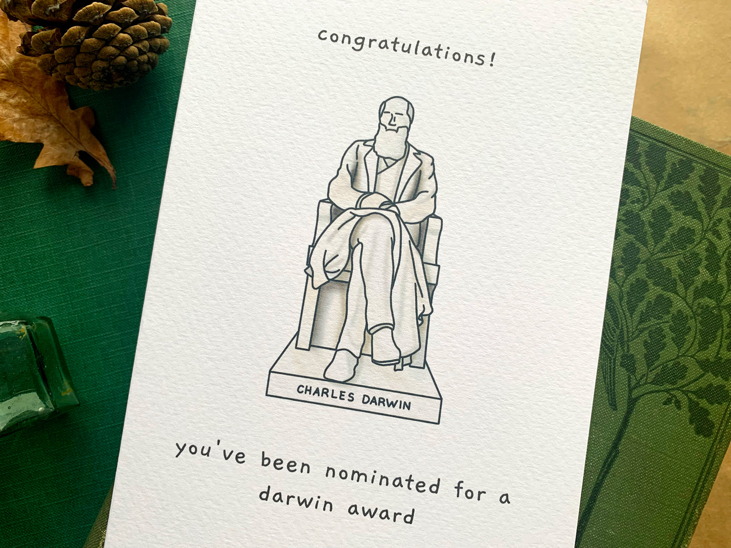 Darwin Award Greetings Card