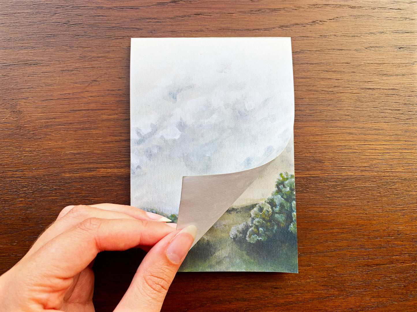 Landscape Notepad