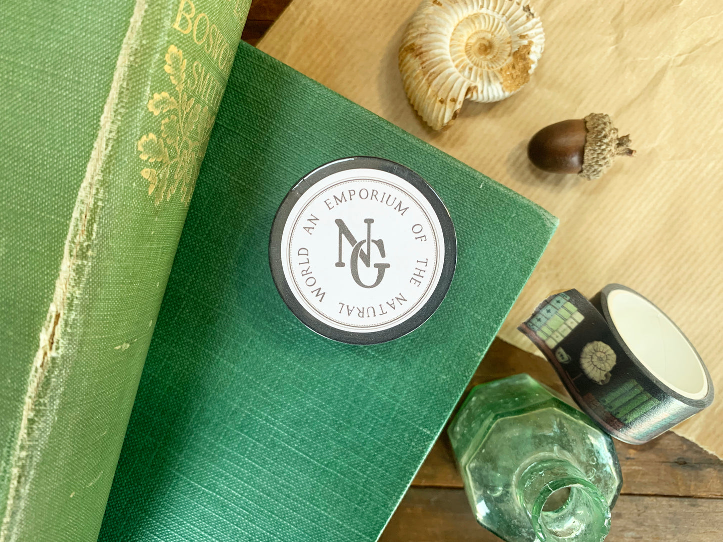 The Naturalist's Study Washi Tape
