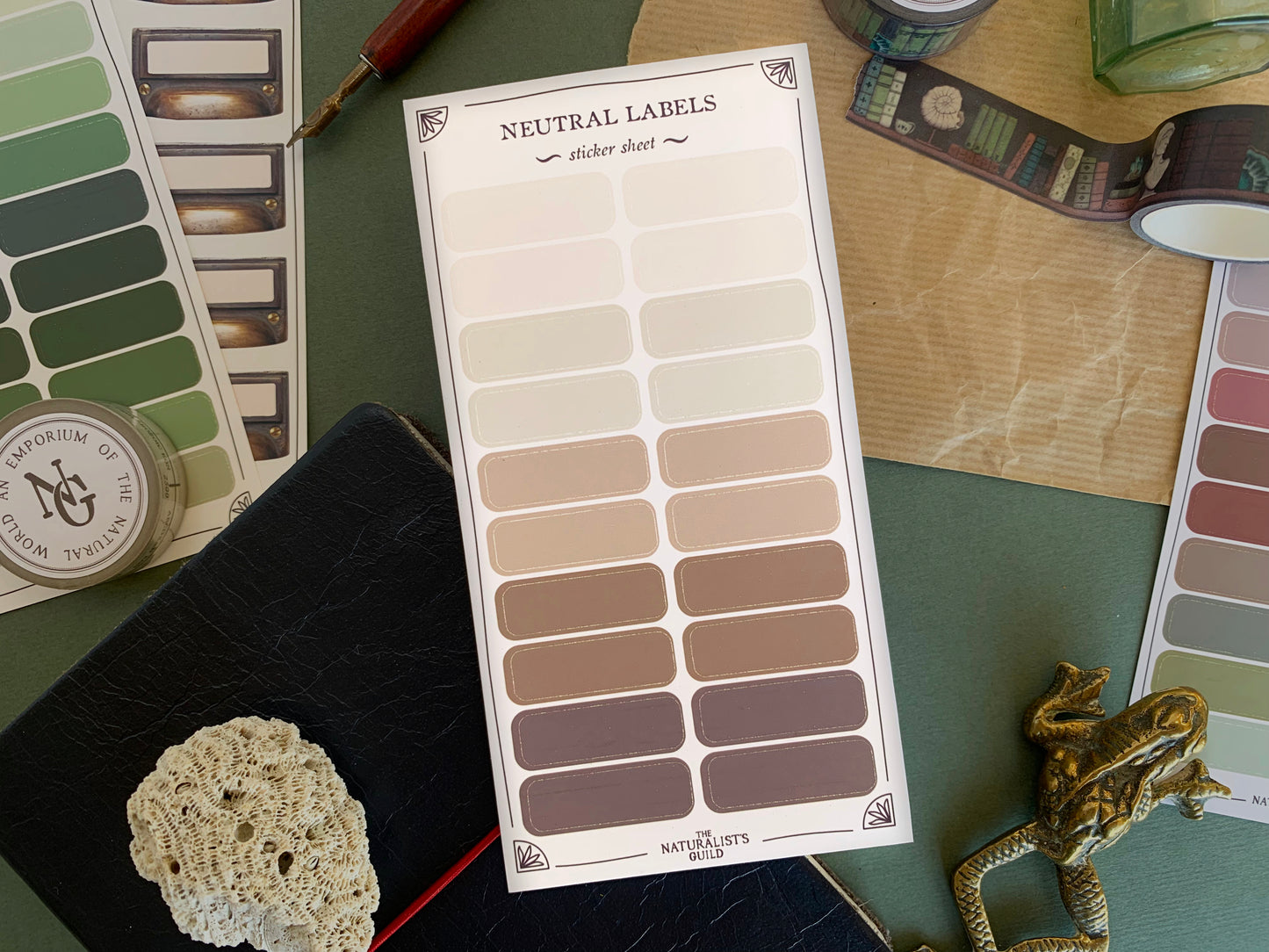Neutral Label Sheet