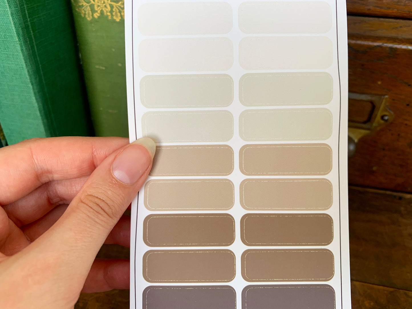 Neutral Label Sheet