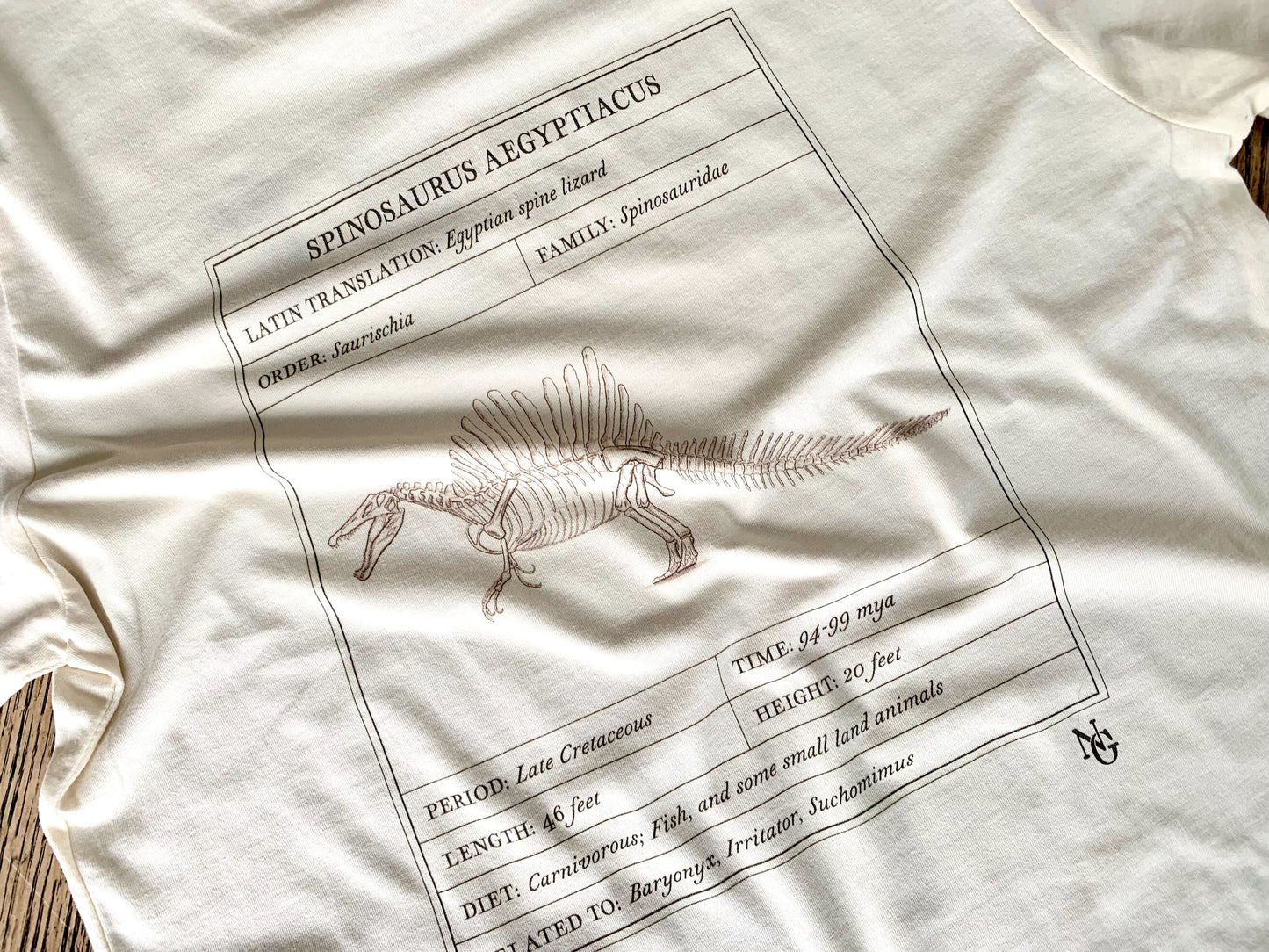 Spinosaurus Facts T-Shirt