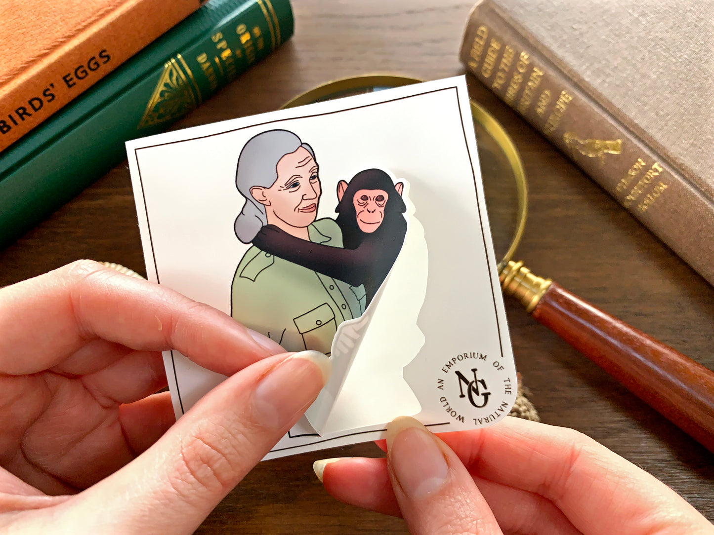 Jane Goodall Sticker