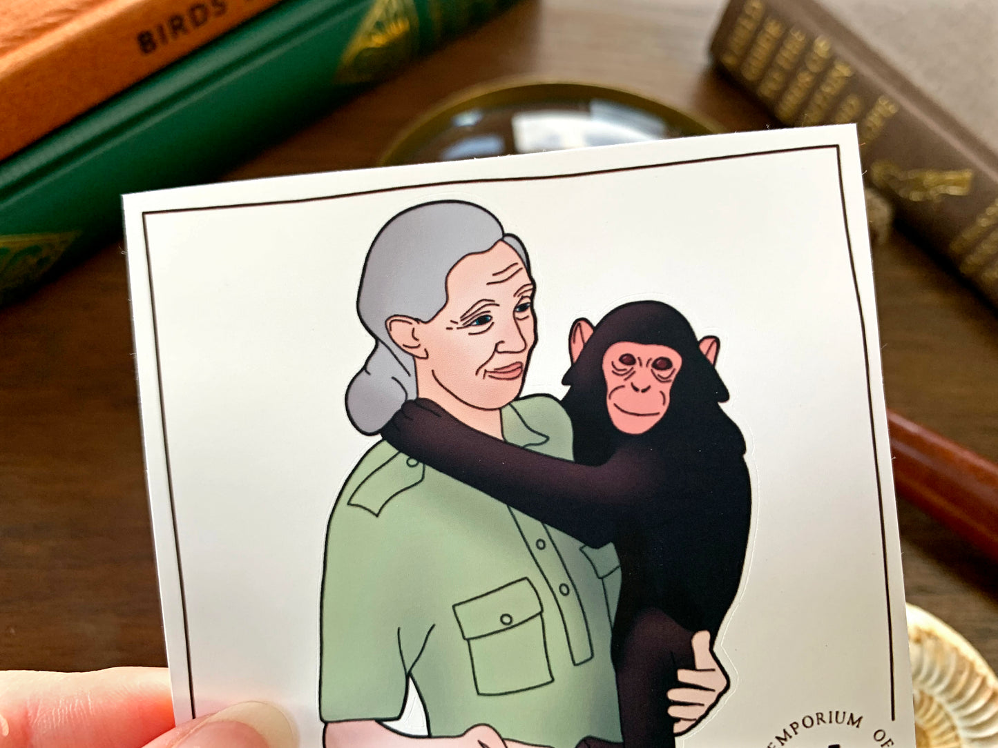 Jane Goodall Sticker