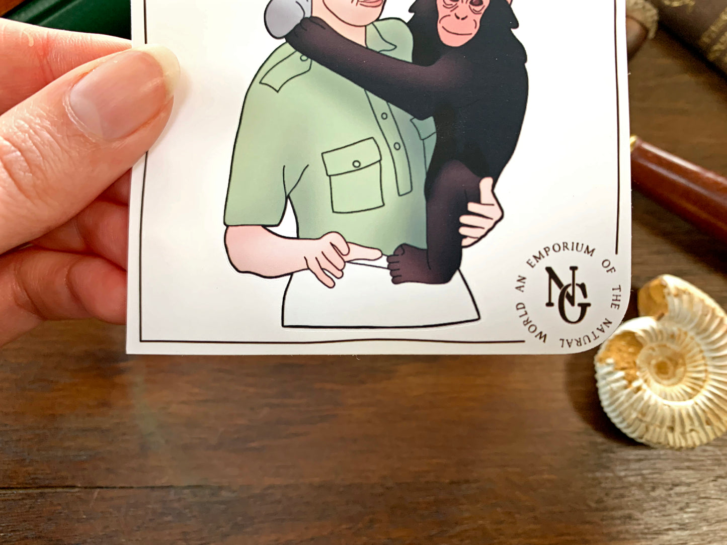 Jane Goodall Sticker